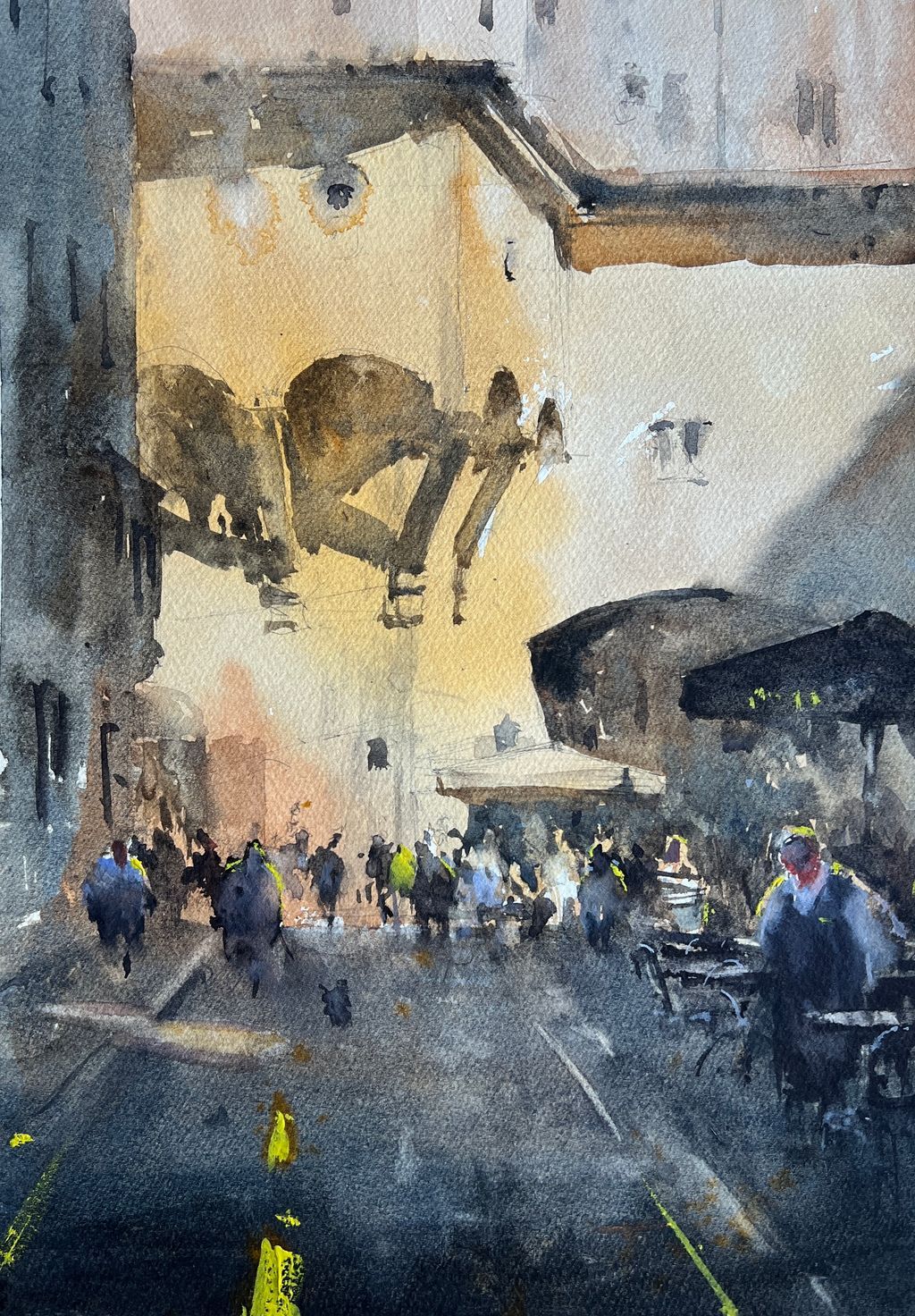 Busy street, Florence