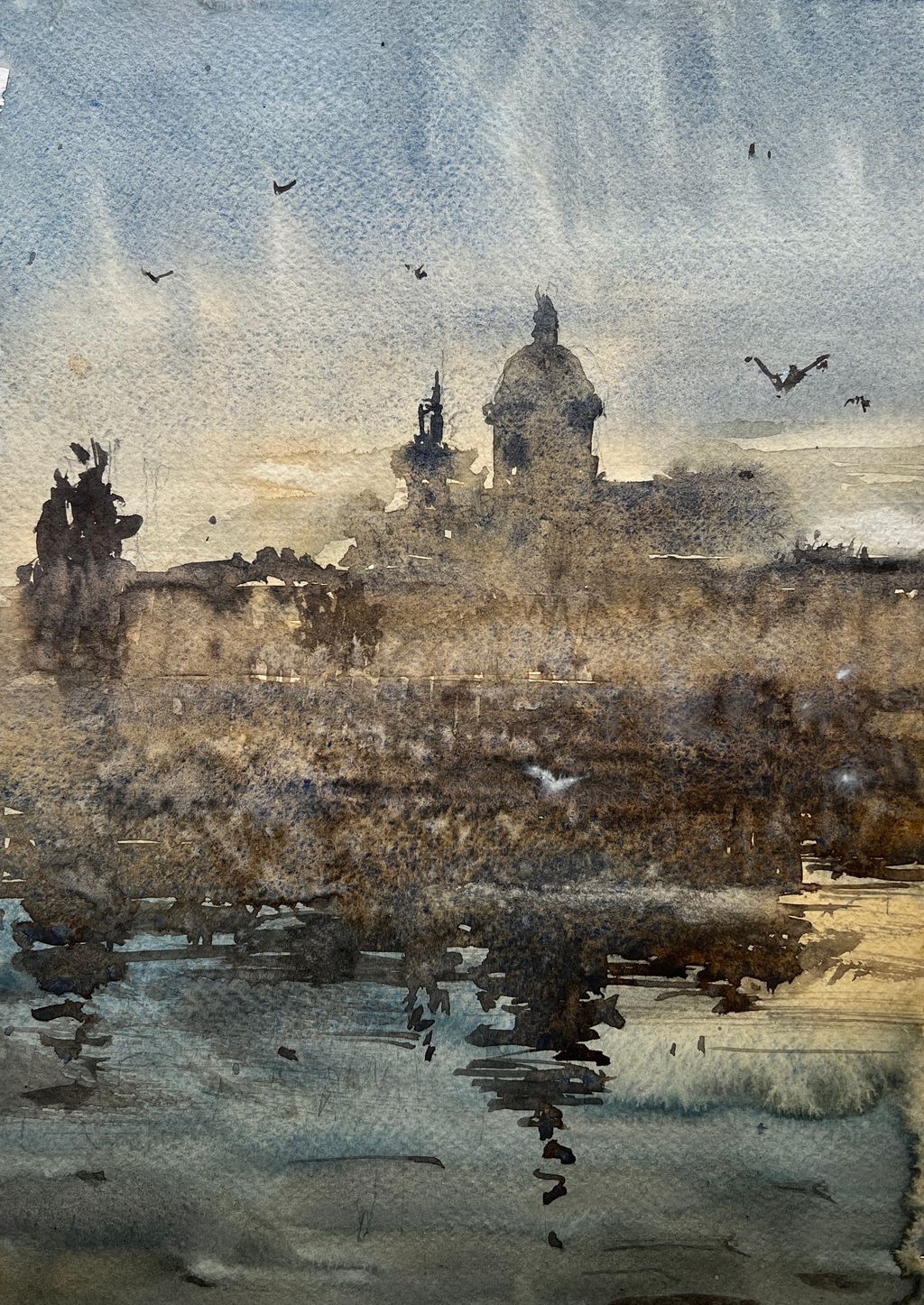 Last sun over Sun Frediano