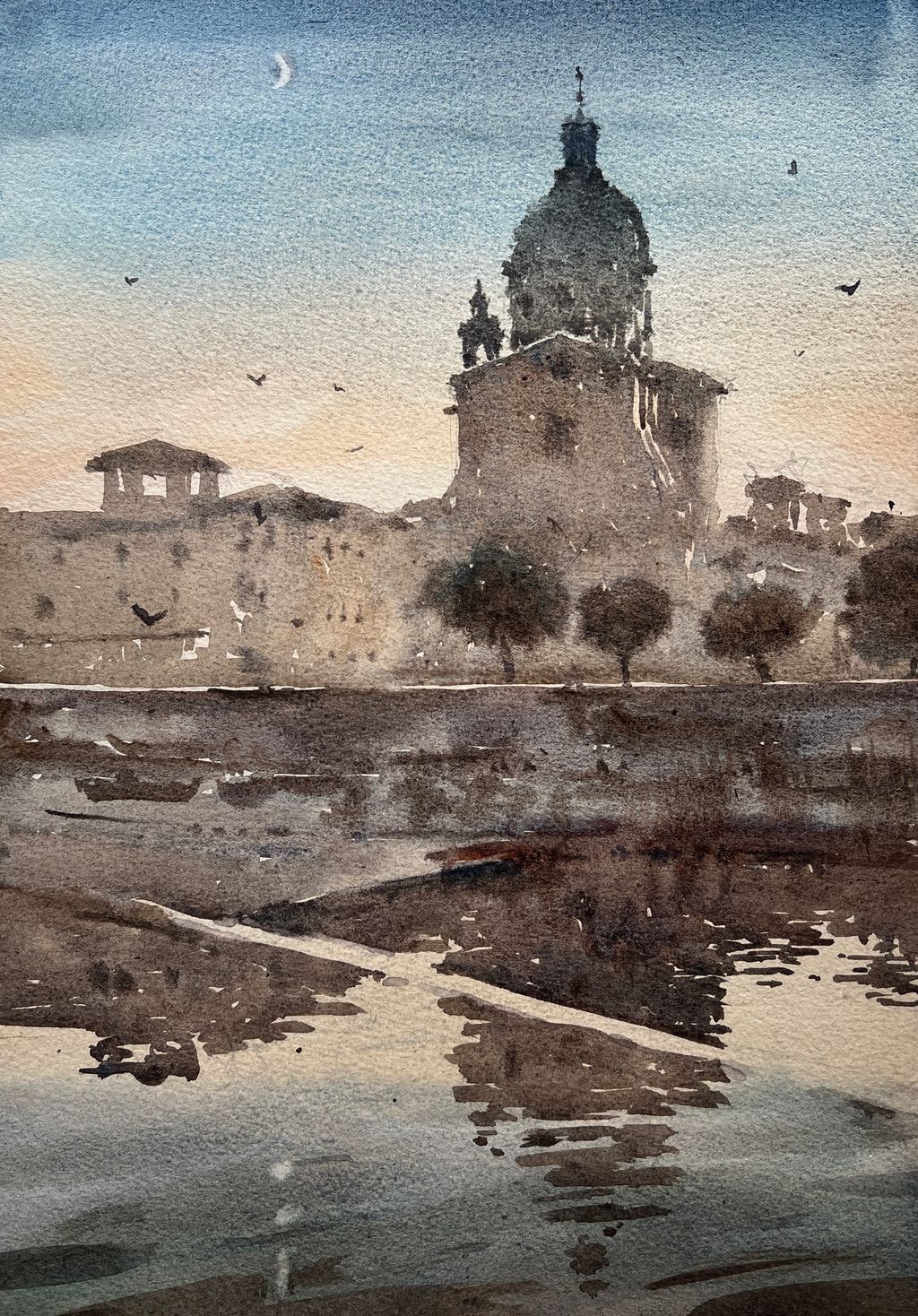Moon over San Frediano